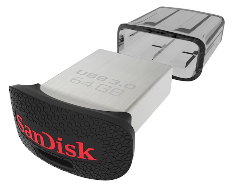 SANDISK Nano Ultra Fit 64 GB USB 3.0 Stick für nur 14,95 Euro inkl. Versand