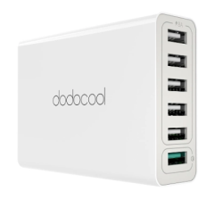 Dodocool 58W 6-Port USB Desktop Charging Station mit Quick Charge 3.0 für nur 8,53 Euro