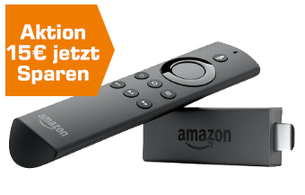 Amazon Fire TV Stick mit Alexa-Sprachfernbedienung für 24,99 Euro inkl. Versand
