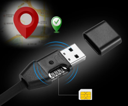 Micro USB oder Lightning Ladekabel mit integriertem GPS Tracker für nur 5,72 Euro inkl. Versand