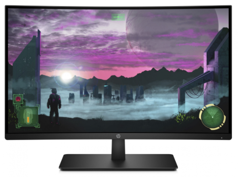 Как подключить hp 27b 27x curved display к компьютеру через hdmi