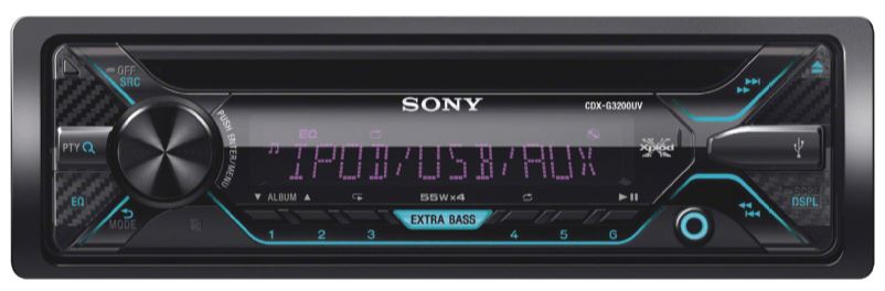 SONY CDX-G3200UV Autoradio (1 DIN, 55 Watt) für nur 55,- Euro inkl. Versand