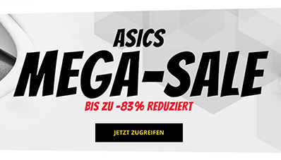 Asics Mega-Sale bei SportSpar mit satten 83% Rabatt