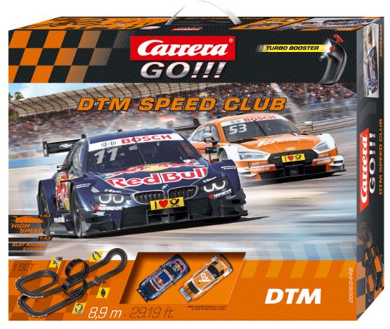 CARRERA (TOYS) GO!!! – DTM Speed Club DTM Speed Club Rennbahn für nur 57,- Euro inkl. Versand