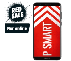 HUAWEI P smart 32 GB Schwarz Dual SIM für 129,- Euro
