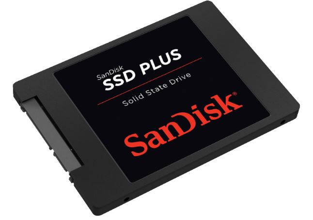 SanDisk Plus interne SSD (480 GB, 2.5 Zoll) für 29,98€