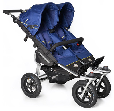 tfk Zwillingswagen Twin Adventure Twilight blue 2018 für nur 429,99 Euro (statt 532,- Euro)