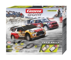 Nur bis 9:00 Uhr: CARRERA (TOYS) Let’s Rally! Rennbahn für 39,- Euro