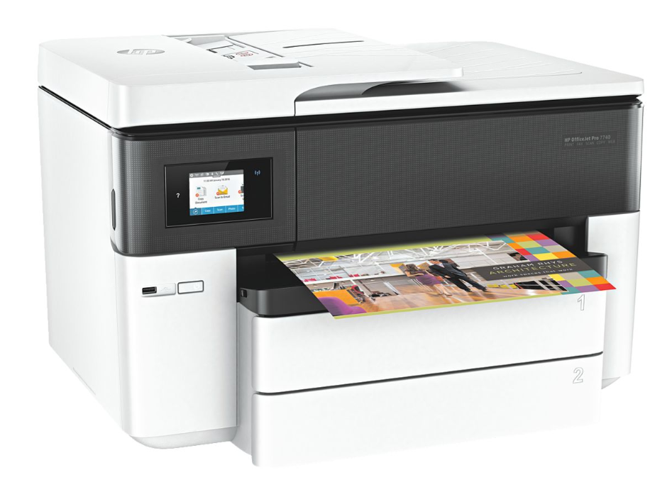 HP OfficeJet Pro 7740 Tintenstrahl-Multifunktionsdrucker für nur 129,95 Euro abzgl. 30,- Euro Cashback