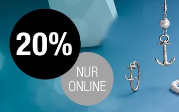 20% auf Uhren & Schmuck im Galeria Kaufhof Onlineshop