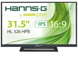 HANNS.G HL326HPB 31,5″ LED-Monitor mit integrierten Lautsprechern