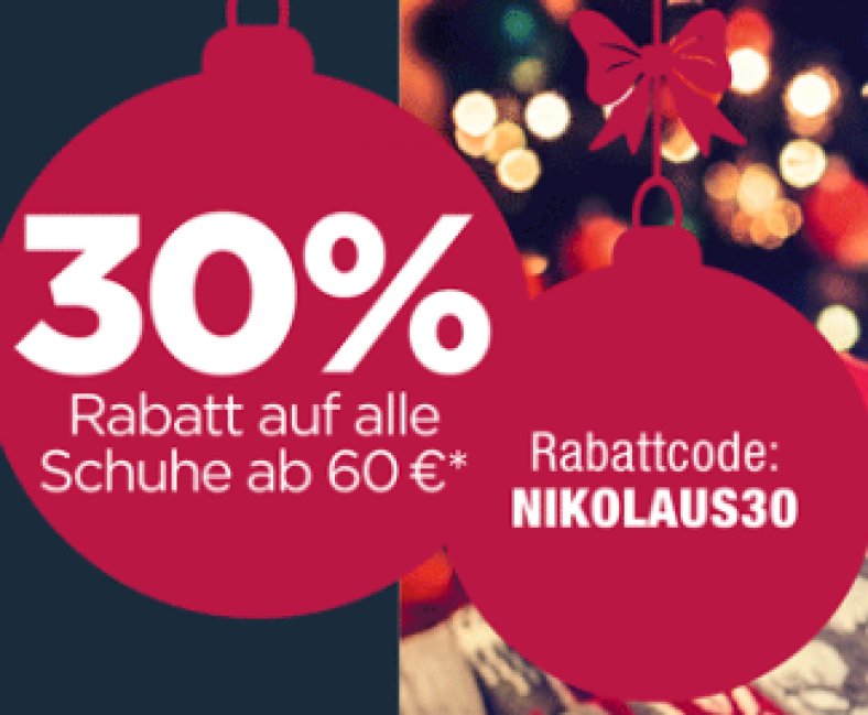30 Rabatt auf alle Schuhe über 60, Euro auch auf bereits reduzierte Ware! Snipz.de