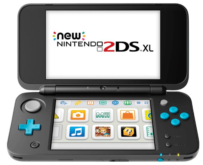 NINTENDO New Nintendo 2DS XL Schwarz Türkis für nur 125,- Euro inkl. Versand
