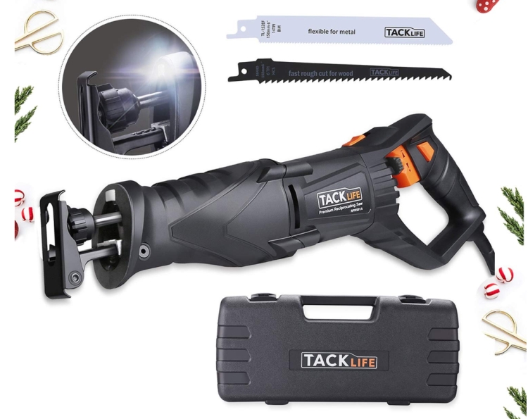 Tacklife RPRS01A Reciprosäge Mit 850W, 2 Sägeblättern Und LED ...