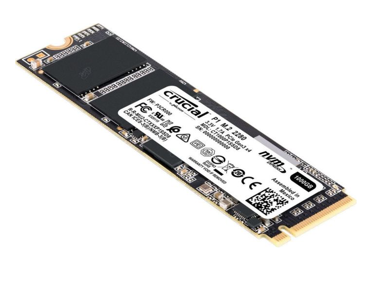 CRUCIAL P1 500 GB M.2 SSD für nur 59,- Euro inkl. Versand