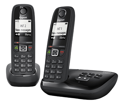 GIGASET AS405A DUO DECT Telefon mit 2 Mobilteilen für nur 25,- Euro inkl. Versand
