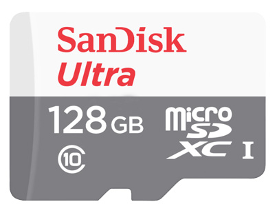 SANDISK Ultra microSDXC Speicherkarte 128 GB für nur 9,99€