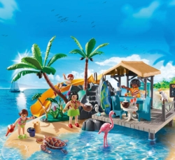 PLAYMOBIL Family Fun Karibikinsel mit Strandbar 6979 für 14,99 Euro bei Galeria-Kaufhof