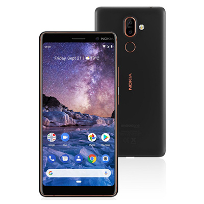Nokia 7 Plus Dual SIM Smartphone mit 64GB Speicher für 205,90 Euro