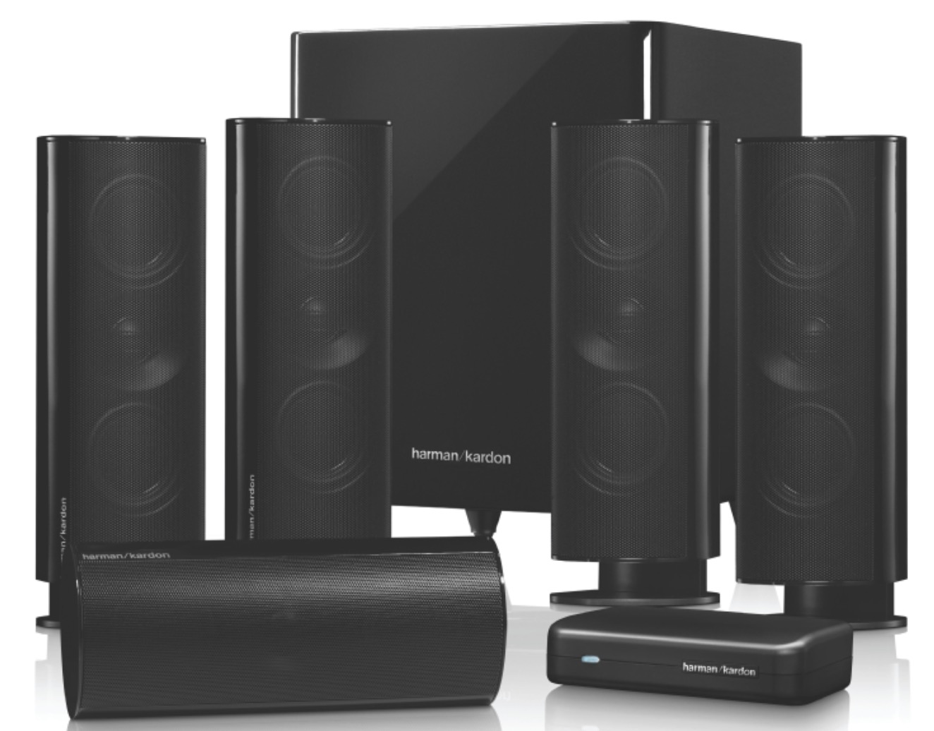 HARMAN KARDON HKTS 65 BQ 5.1 Lautsprechersystem für nur 399,- Euro (Preisvergleich 579,- Euro)