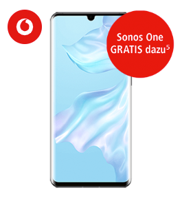 Vodafone Smart XL Classic mit 11GB Daten für mtl. 46,99 Euro + Huawei P30 Pro & Sonos One für nur einmalig 4,95 Euro