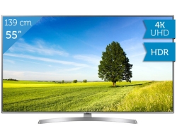 55 Zoll LG  55UK6950PLB 4K UHD LED TV mit webOS 3.5 für 508,90 Euro