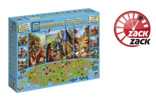 Asmodee Carcassonne Big Box Brettspiel für 38,48 Euro inkl. Versand