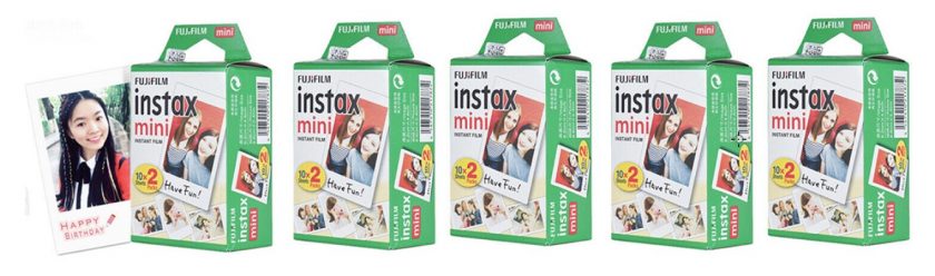 10 Stück 10er-Packs Fuji Instax Mini Filme (7s/8/9/25/50) für nur 55,88 Euro inkl. Versand