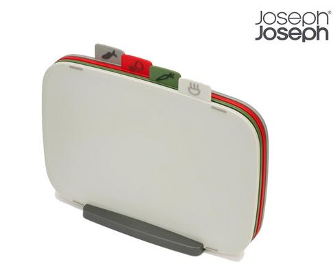 Joseph Joseph 4-teiliges Schneidebrett-Set mit Ständer für nur 27,90 Euro inkl. Versand