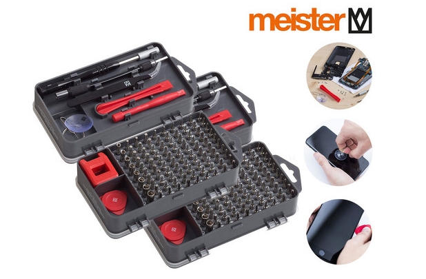 Doppelpack Meister Feinmechaniker-Set 3387780 108-teilig für 23,90 Euro