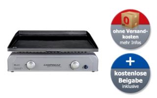 Campingaz Plancha BlueFlame L Grill inkl. Campingaz Bluetooth Grillthermometer und Grillwender für 179,90 Euro