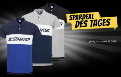 SportSpar.de | Verschiedene Starter Poloshirts für je nur 4,44 Euro