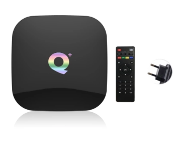 Q Plus TV-Box Android 9.0 TV-Box mit 4GB Ram und 32 GB Speicher nur 31,26 Euro