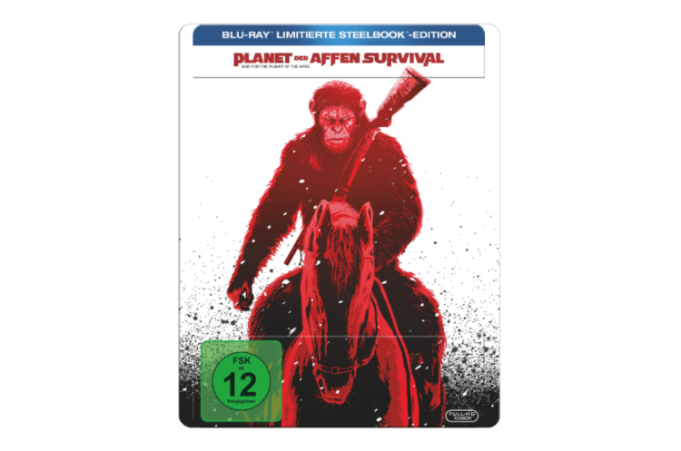 Planet der Affen: Survival (Blu-ray) in der limited Steelcase Edition für 9,99 Euro inkl. Versand bei Saturn