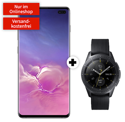 Knaller! MD Vodafone green LTE mit 6GB für mtl. 36,99 Euro + Samsung Galaxy S10+ & Galaxy Watch für nur einmalig 99,- Euro