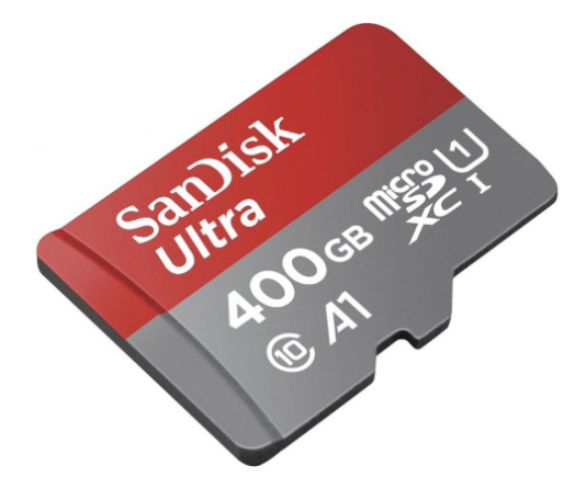 SANDISK Ultra Micro-SDXC Speicherkarte (400 GB, 100 MB/s, Class 10) für nur 49,- Euro