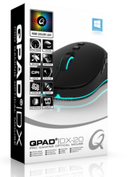 QPAD DX-20 Pro Gaming Maus für nur 15,98 Euro inkl. Versand