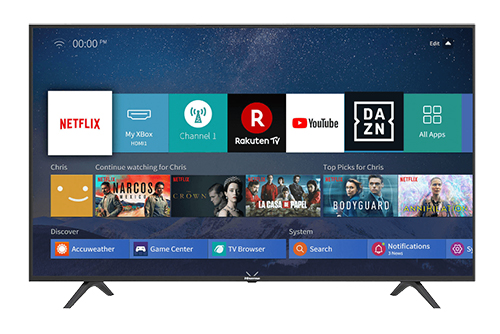 Hisense H43B7100 LED TV (43 Zoll) UHD 4K, SMART TV für nur 249,99 Euro (statt 303,- Euro)