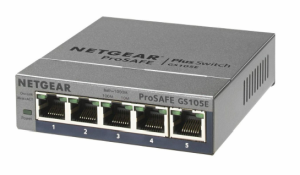 NETGEAR GS105E Gigabit 5-Port ProSafe Plus Smart Switch für nur 17,90€ inkl. Versand