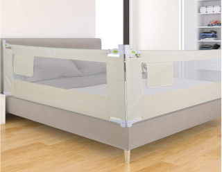 Klappbarer Baby & Kinder Rausfallschutz für Betten (150cm × 68cm) nur 19,80 Euro bei Amazon