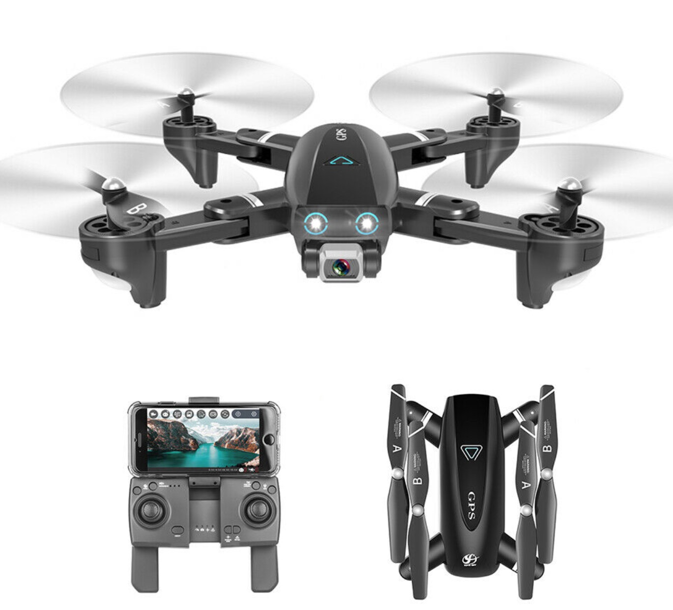 CSJ S167GPS WiFi FPV Drohne mit 1080P Kamera ab 62,99 Euro