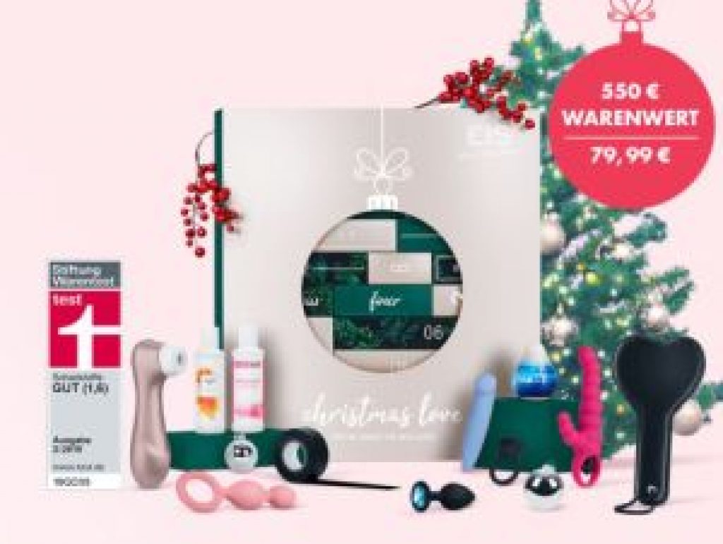 Adventskalender Deluxe von Eis.de für nur 79,99 Euro inkl. Versand