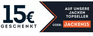 15,- Euro Gutscheincode auf Jacken bei SportScheck