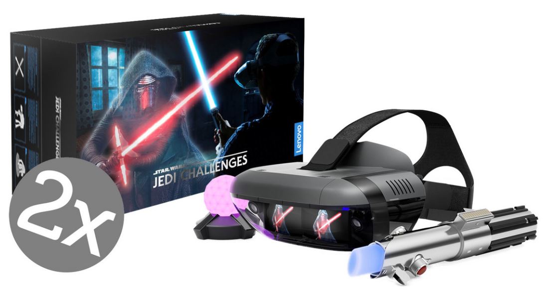 Doppelpack! Lenovo Star Wars: Jedi Challenges Augmented Reality Set für nur 75,90 Euro inkl. Versand