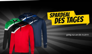 MITRE Polarize 1/4 Zip Herren Trainings Sweatshirt T60011-BJ7 für nur 8,39 Euro inkl. Versand