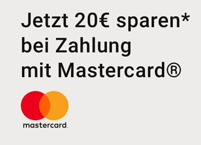 Rakuten Knaller! 20,- Rabatt ab 50,- Euro Bestellwert bei Zahlung mit Mastercard