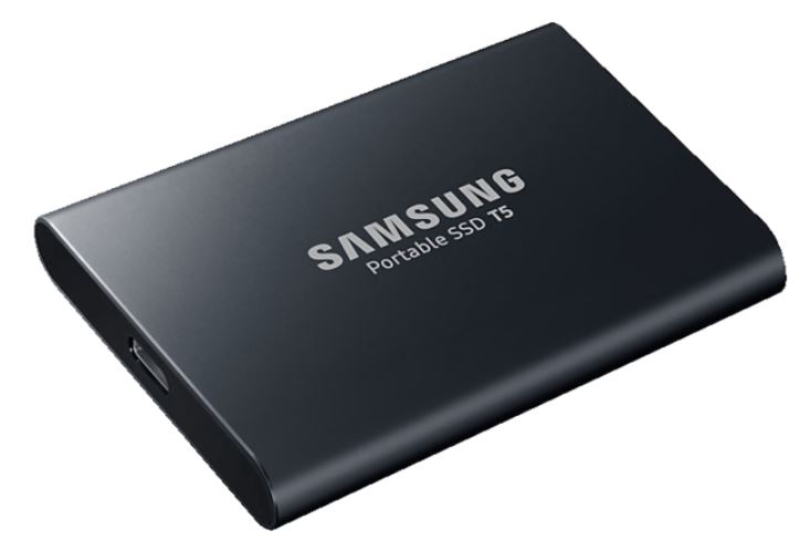 SAMSUNG Portable SSD T5 Festplatte (1 TB, 2,5 Zoll) in drei Farben für nur 140,99 Euro inkl. Versand