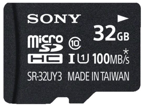SONY microSDHC Performance (32GB, Class 10) für nur 7,- Euro inkl. Versand