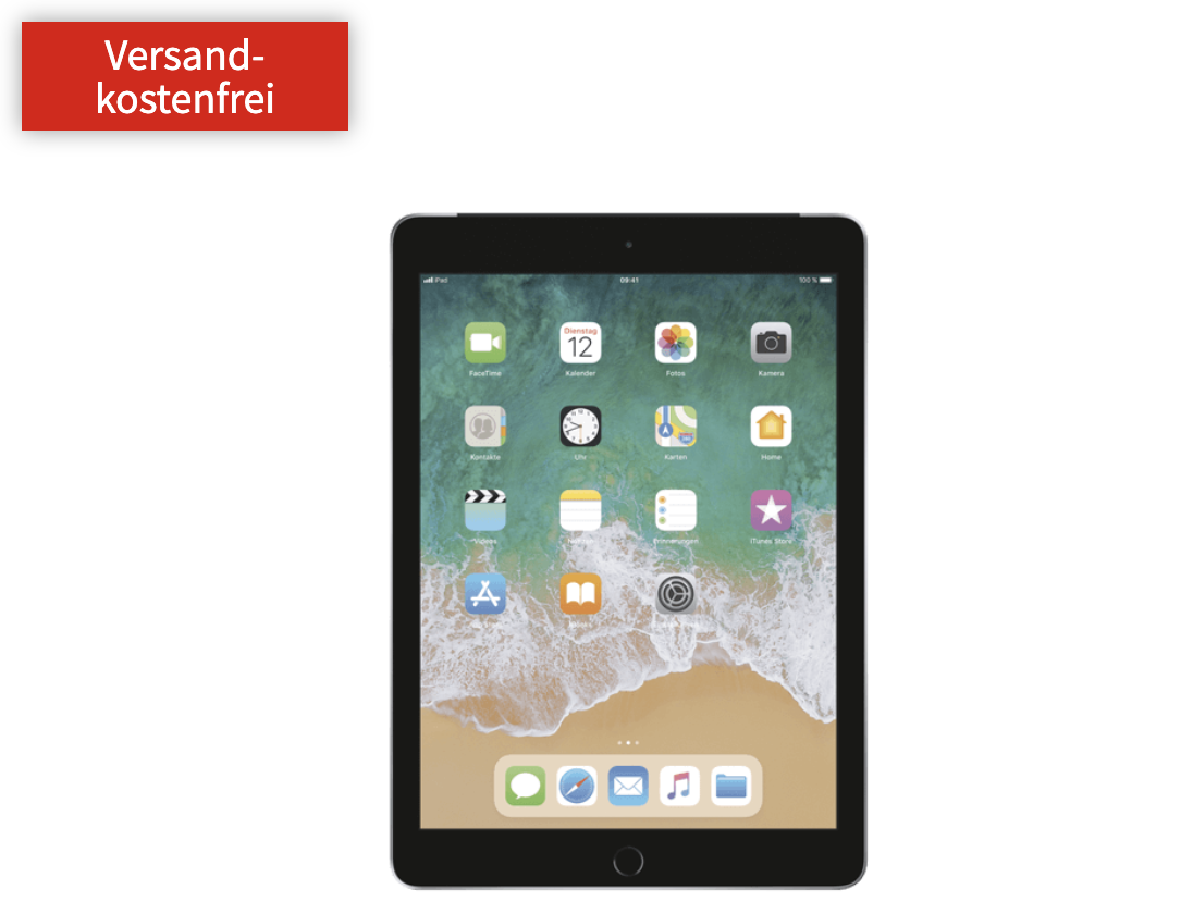 Apple iPad 10,2 (2019) 32GB für nur 1,- Euro inkl. 4GB LTE Flat im Telekom Netz nur mtl. 19,99 Euro