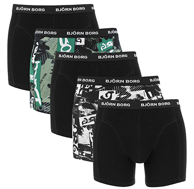 5x Björn Borg Boxershorts für nur 35,90 Euro inkl. Versand